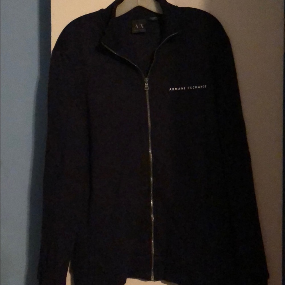 Armani Exchange Zippered Sweater
